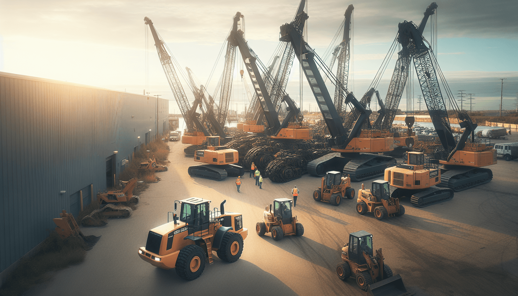 Heavy Machinery Rentals services